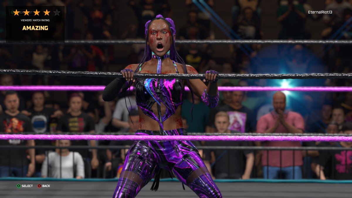 <a href="/HelenMaxim68001/">Helen Maximus</a> defeats <a href="/Sk8erGirlCJP/">CJ Perez</a> via pinfall decision 

twitch.tv/eternalriotwre… 

#WWE2K26