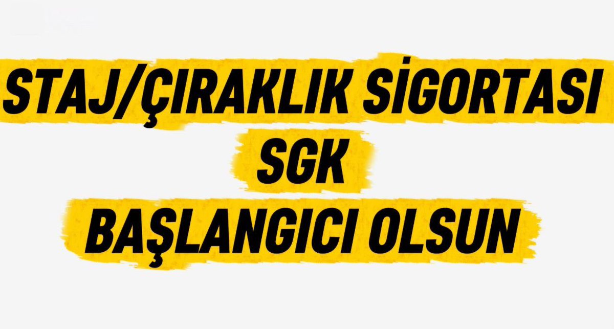 <a href="/stajcirak3434/">İSTANBUL STAJ VE ÇIRAKLIK DERNEĞİ</a> <a href="/RTErdogan/">Recep Tayyip Erdoğan</a> <a href="/RTEdijital/">Erdoğan Dijital Medya</a> <a href="/_cevdetyilmaz/">Cevdet Yılmaz</a> <a href="/NumanKurtulmus/">Numan Kurtulmuş</a> <a href="/mehmetucum/">Mehmet Uçum</a> <a href="/oktay_saral/">Oktay SARAL</a> <a href="/ejderacikkapi/">Ejder AÇIKKAPI🇹🇷</a> <a href="/MahinurOzdemir/">Mahinur Özdemir Göktaş</a> <a href="/profdrorhanates/">Orhan Ateş</a> <a href="/MvDrHasanArslan/">Dr. Hasan Arslan</a> <a href="/aerdemcantimur/">Abdullah Erdem Cantimur</a> <a href="/Korkutata_Zeki/">Zeki Korkutata</a> <a href="/isikhanvedat/">Prof. Dr. Vedat Işıkhan</a> <a href="/vedatbilgn/">Vedat Bilgin</a> <a href="/akbasogluemin/">Av. M.Emin AKBAŞOĞLU 🇹🇷</a> <a href="/NazimMavis/">Dr. Nazım Maviş</a> Verilen Destek Yarım Kalmaz!

<a href="/RTErdogan/">Recep Tayyip Erdoğan</a> <a href="/Akparti/">AK Parti</a> <a href="/zorlu77/">Prof.Dr.Kürşad ZORLU</a>  <a href="/isikhanvedat/">Prof. Dr. Vedat Işıkhan</a> <a href="/iletisim/">T.C. İletişim Başkanlığı</a> <a href="/_cevdetyilmaz/">Cevdet Yılmaz</a> 
Sayın Kürşat Zorlu, bir zamanlar “bu mağduriyet giderilmeli” diyordunuz. 

Bugün aynı sözlerin arkasında durmanızı istiyoruz.

Çalıştık Emek Verdik Yok Sayıldık
