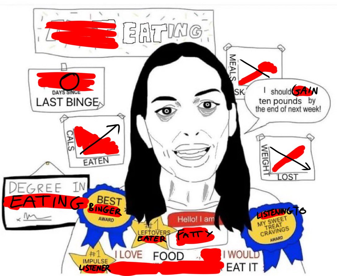 anastasiacalsss's tweet image. How I feel after binging YET AGAIN after swearing I wouldn’t