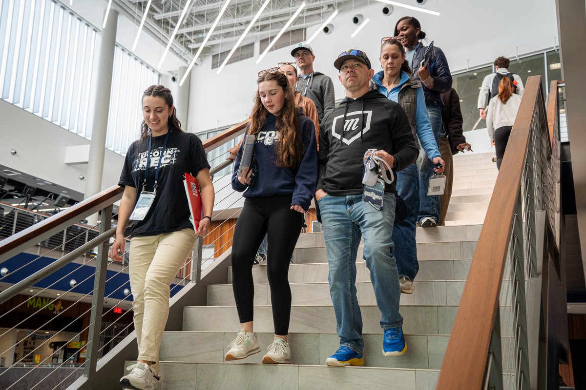 UConnRec's tweet photo. What an amazing day at the SRC for UConn Bound Day! We loved meeting so many future Huskies and their families. We can't wait to welcome you this Fall! 🐾💙 https://t.co/UsLC5rcHLO