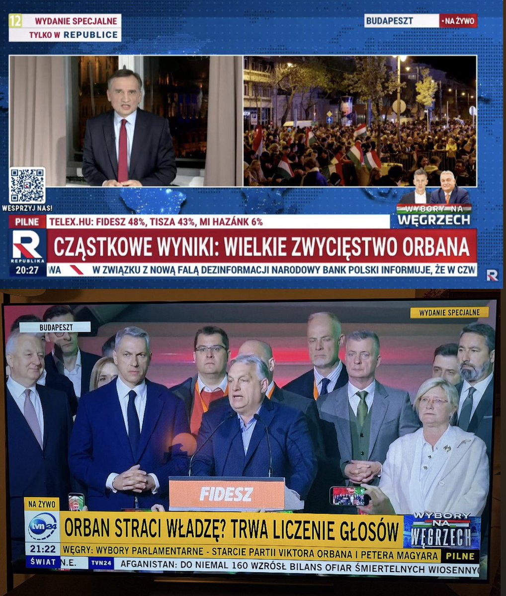 W ramach swojego wielkiego zwycięstwa Viktor Orbán właśnie powiedział, że wyniki wyborów są dla niego bolesne, a jego ugrupowanie będzie w opozycji.