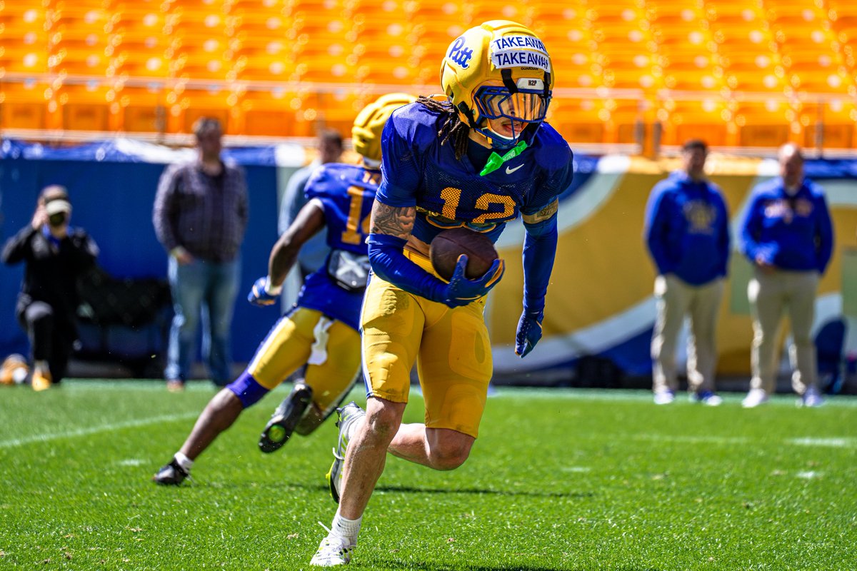 Pitt_FB's tweet photo. Until next time @AcrisureStadium 🔵🟡 https://t.co/y5Uokd93c8