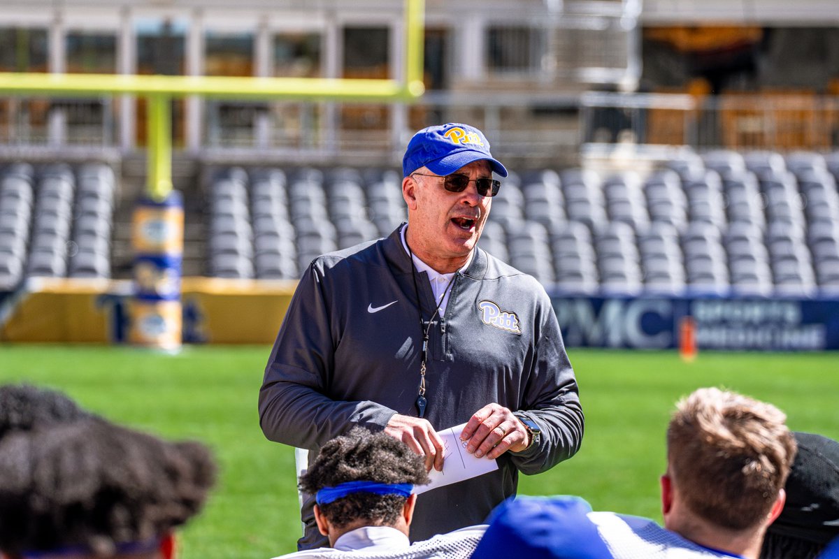 Pitt_FB's tweet photo. Until next time @AcrisureStadium 🔵🟡 https://t.co/y5Uokd93c8