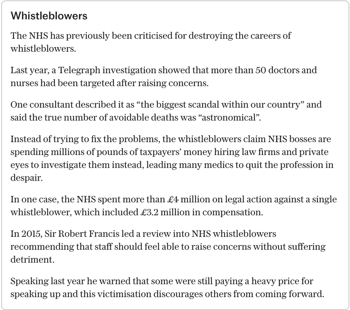 ells_bells09's tweet image. When are things going to change and lives no longer lost due to this inexcusable behaviour by #NHS management?
When is a robust Government going to pull their finger out and stop this abuse of process and power for once and for all? @UKLabour @Conservatives