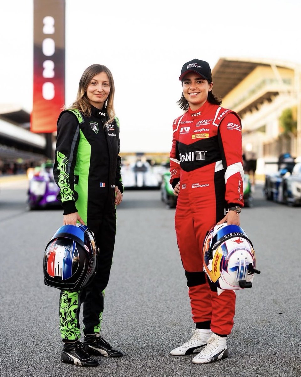 FemalesinMSport's tweet photo. DORIANE BACK ON THE PODIUM 💪 

Doriane Pin returned to the ELMS podium with a P3 in class.

Jamie Chadwick claimed a fourth place, just missing out on the rostrum after the four hours of running. 

We can’t wait to see what happens in the next round.

#WomenInMotorsport #ELMS https://t.co/gAicwaYWDl