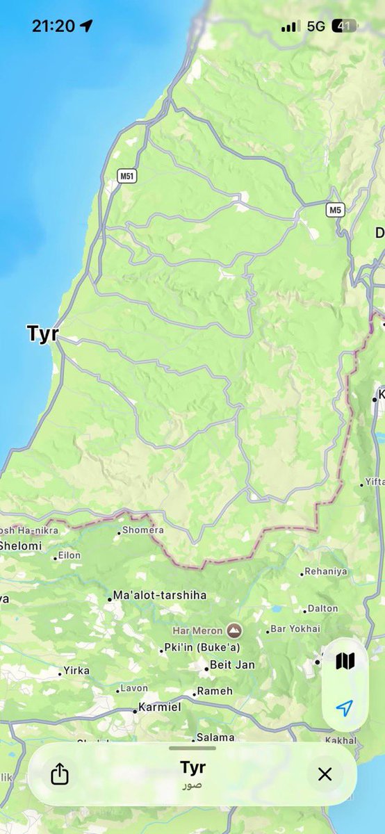 drhossamsamy65's tweet image. ⛔️I Just chekced and confirmed. #apple , got the Israeli orders to erase all the names of the Lebanese cities from the map to set the scene for the Israeli expected invasion to Lebanon, it’s an evil plan‼️