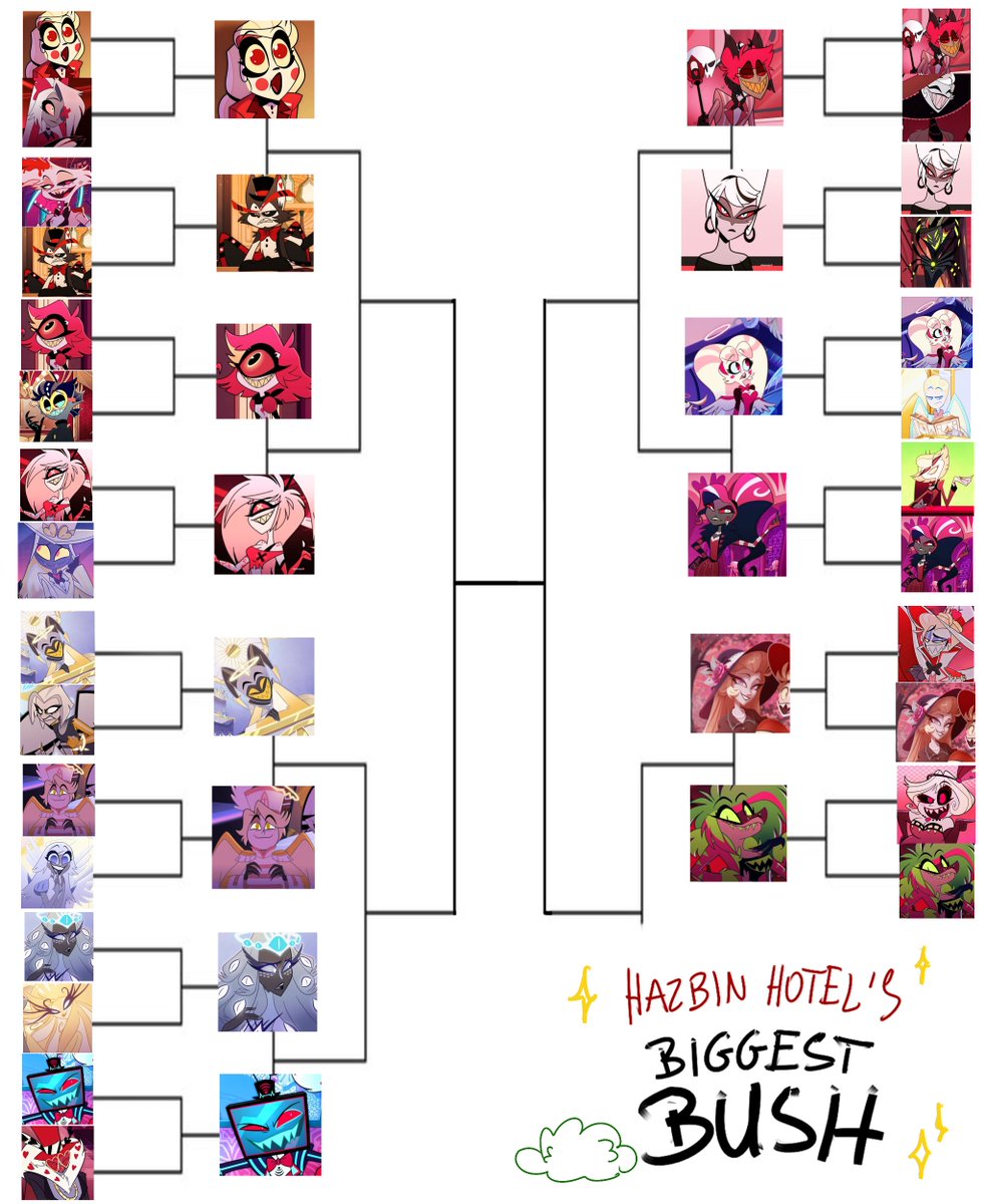 chrustlin's tweet image. ROUND 2!!! #HazbinHotel ✨️
