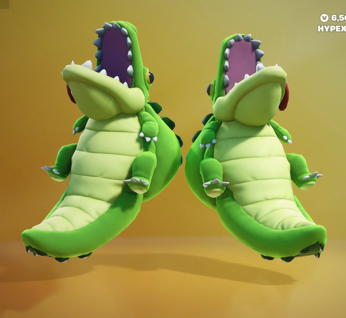 GXRwho's tweet image. NEW GATOR KICKS (600 VB)

AVAILABLE HERE: fortnite.com/item-shop?crea… #EpicPartner #fortnite #FortniteHope