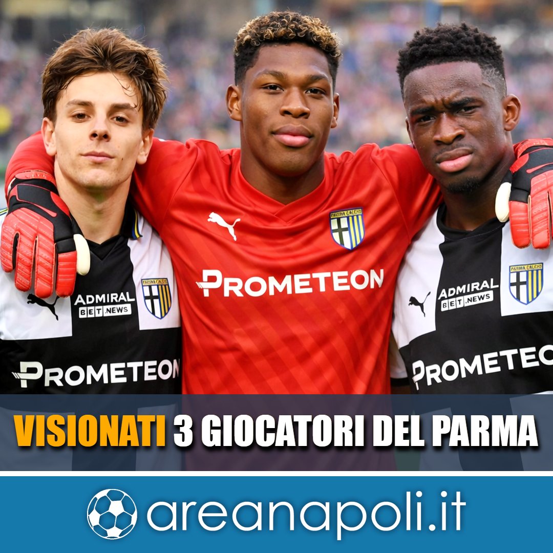 areanapoliit's tweet image. 3️⃣🔍 Il @SSCNapoli ha osservato tre calciatori del @1913ParmaCalcio nella partita di oggi allo Stadio Tardini.

🧐 #ParmaNapoli della trentaduesima giornata di @SerieA ha rappresentato una buona occasione per Giovanni #Manna, che ha avuto modo di vedere da vicino alcuni talenti
