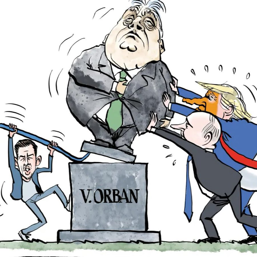 Peter Magyar has won!! Orban, Putin and Trump have lost.