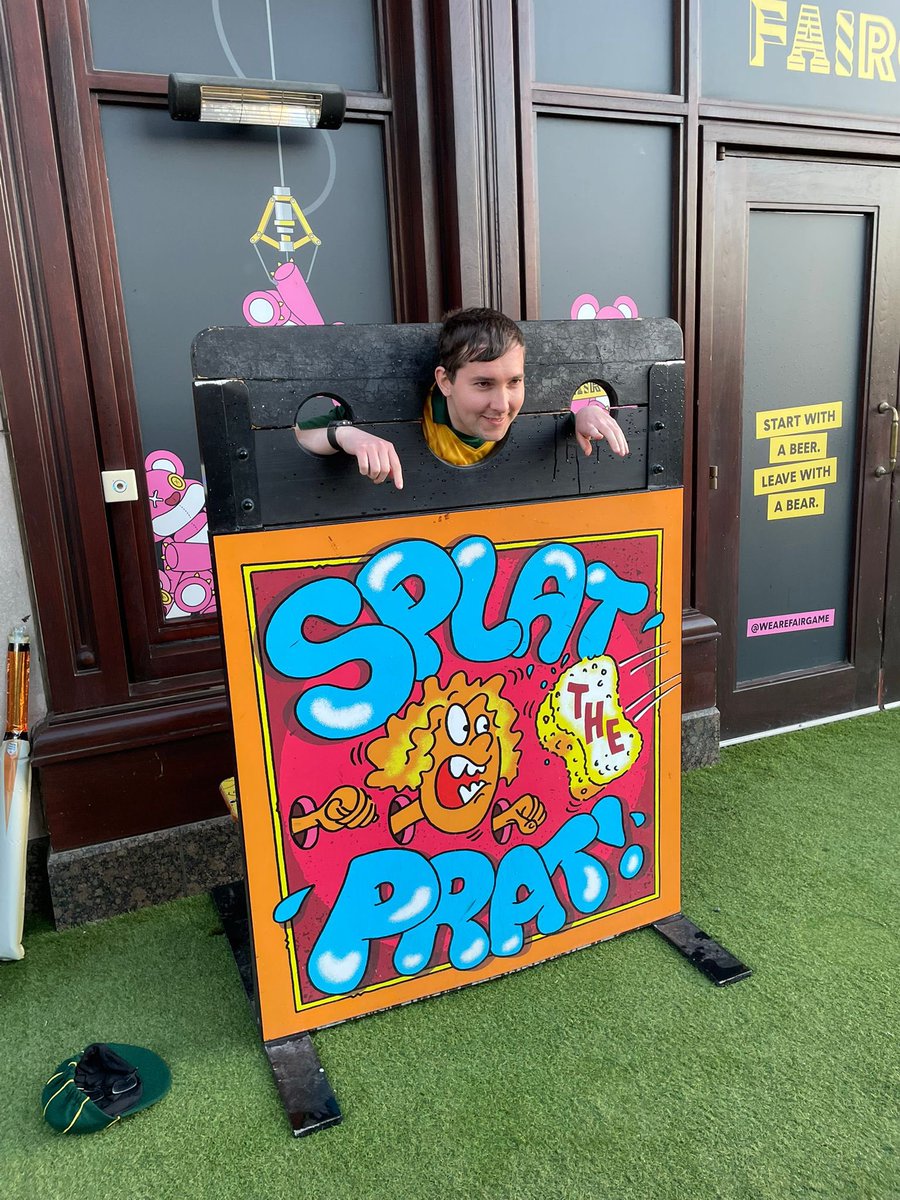 Good (or bad, depends how you see it) news - I’m carrying on… for my own sins

I was actually on my stag-do, and I failed a couple of challenges which resulted in punishment… big thanks to my groomsmen for organising a top day!