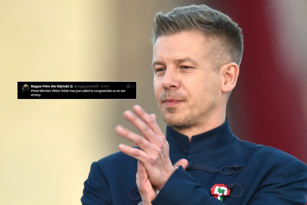 xinfolive's tweet image. [#Hongrie/#Elections]
⚡️🇭🇺🗳️ Le chef du parti « Tisza », Peter Magyar, a déclaré avoir reçu, selon ses dires, un appel téléphonique de Viktor Orbán le félicitant pour sa victoire aux élections législatives en Hongrie.