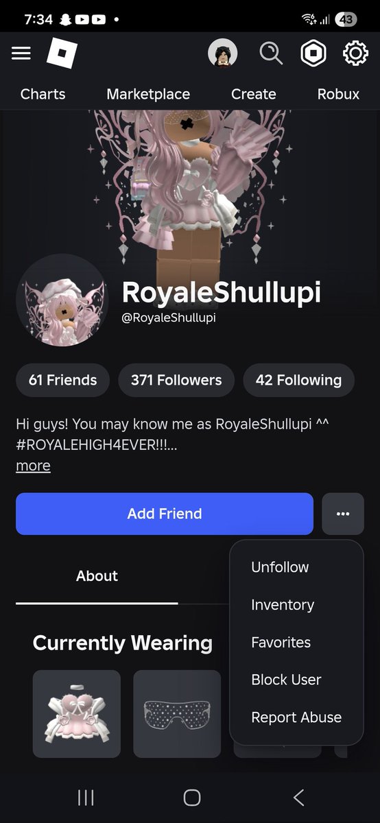 his_tae's tweet photo. @RoyaleShullupi Donee :) user is CocoGamingOMG https://t.co/NjNzw92MYN