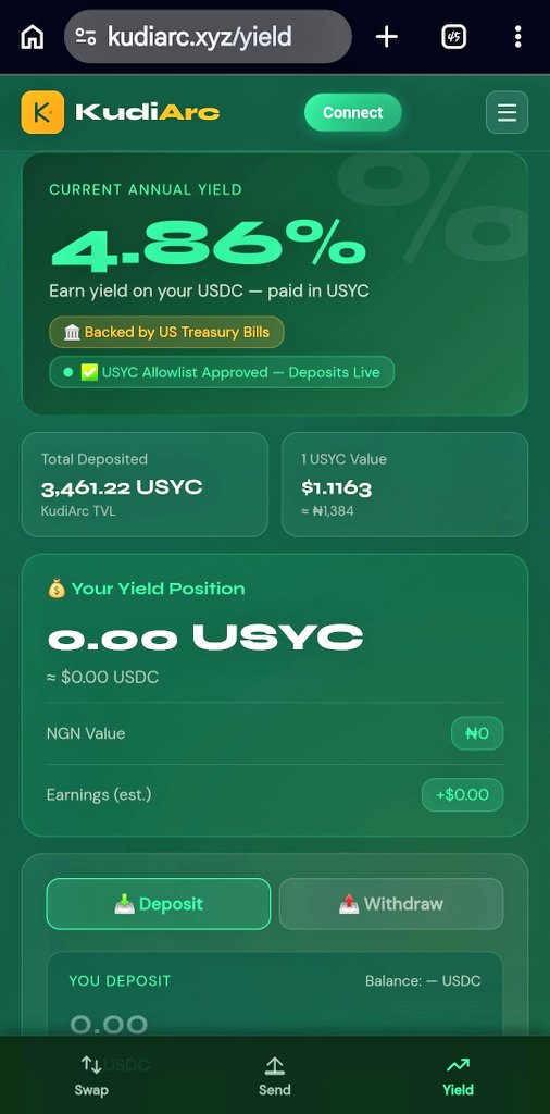 Kudi Arc 🟡 | Testnet Live tweet media