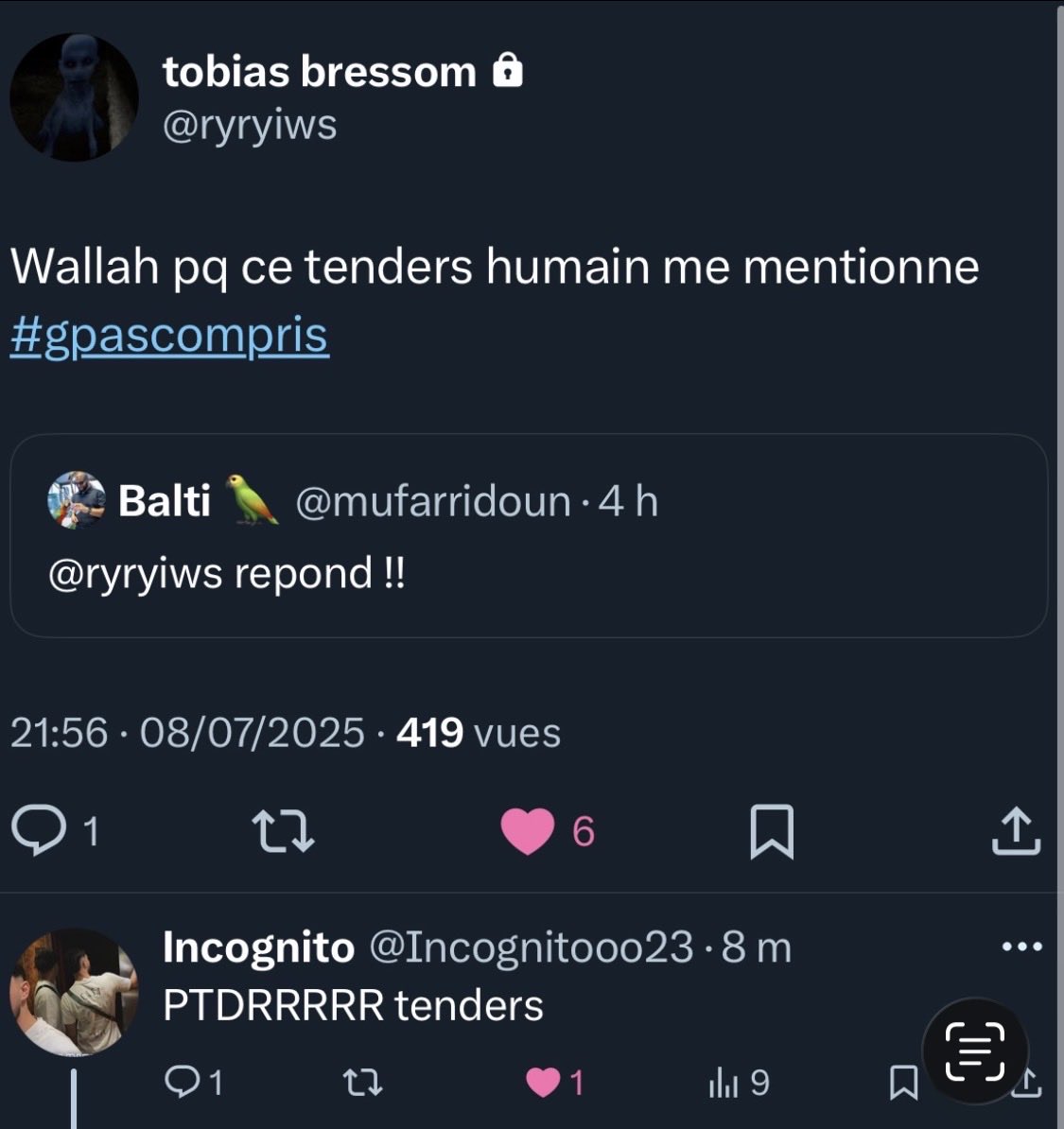 dyslexique et jnouner 😈 tweet media