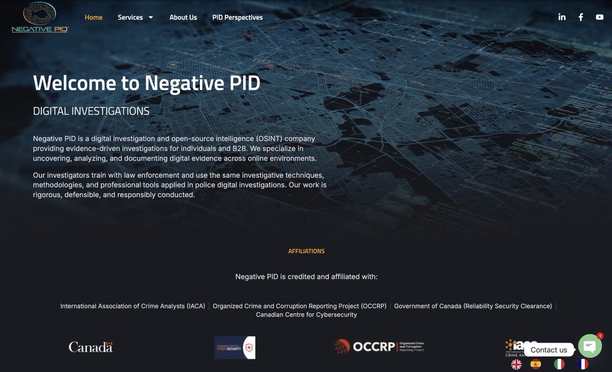 negativepid's tweet image. All you need to know about our services is here. 

#OSINT #SOCMINT #digitalInvestigations #investigacionesDigitales #indaginiDigitali  #digitalforensics #truthmatters #cybercrime #onlinesafety #csam #iotforensics #mobileforensics #expertevidence #pis 

negativepid.com