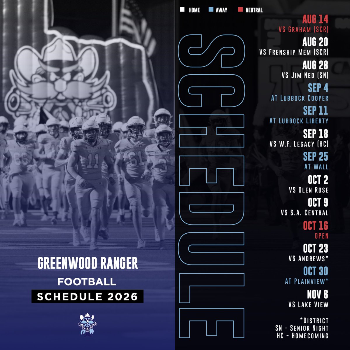 Greenwood Athletics tweet media