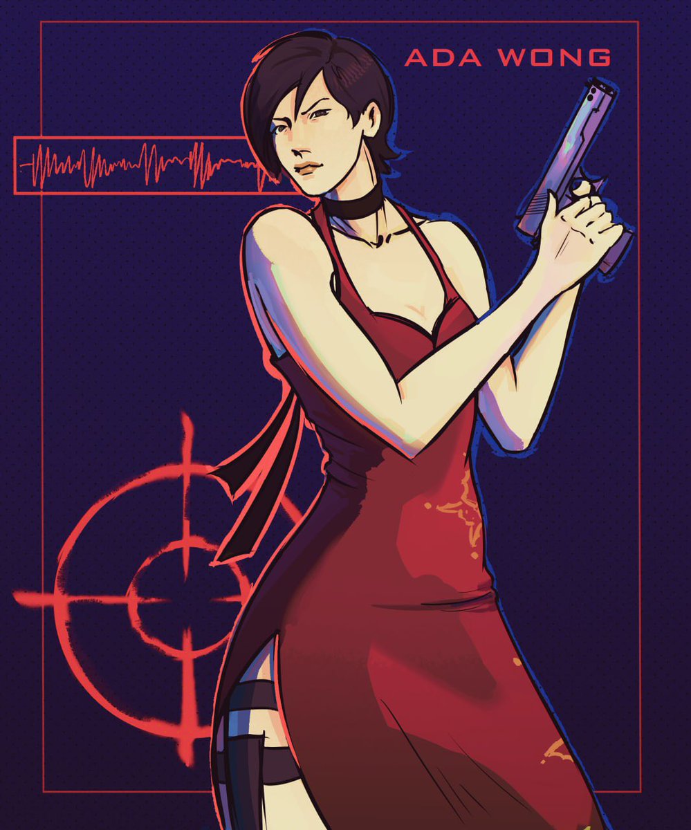 nesq6uikk's tweet photo. #AdaWong #RE4 https://t.co/40bTLqf2eo