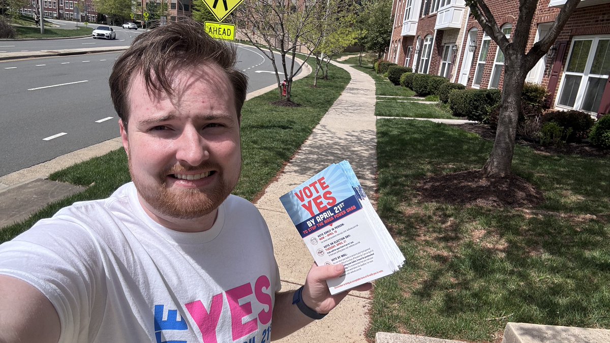 Get out and vote YES on redistricting!