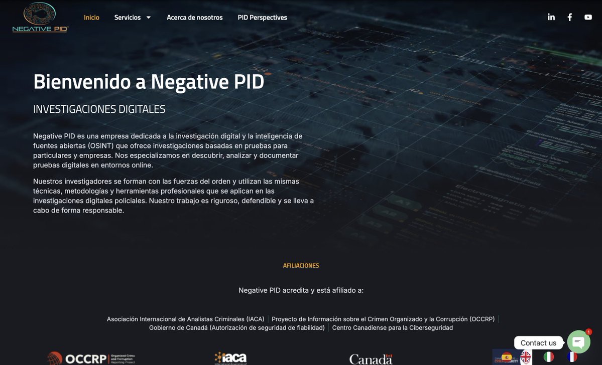 negativepid's tweet image. All you need to know about our services is here. 

#OSINT #SOCMINT #digitalInvestigations #investigacionesDigitales #indaginiDigitali  #digitalforensics #truthmatters #cybercrime #onlinesafety #csam #iotforensics #mobileforensics #expertevidence #pis 

negativepid.com