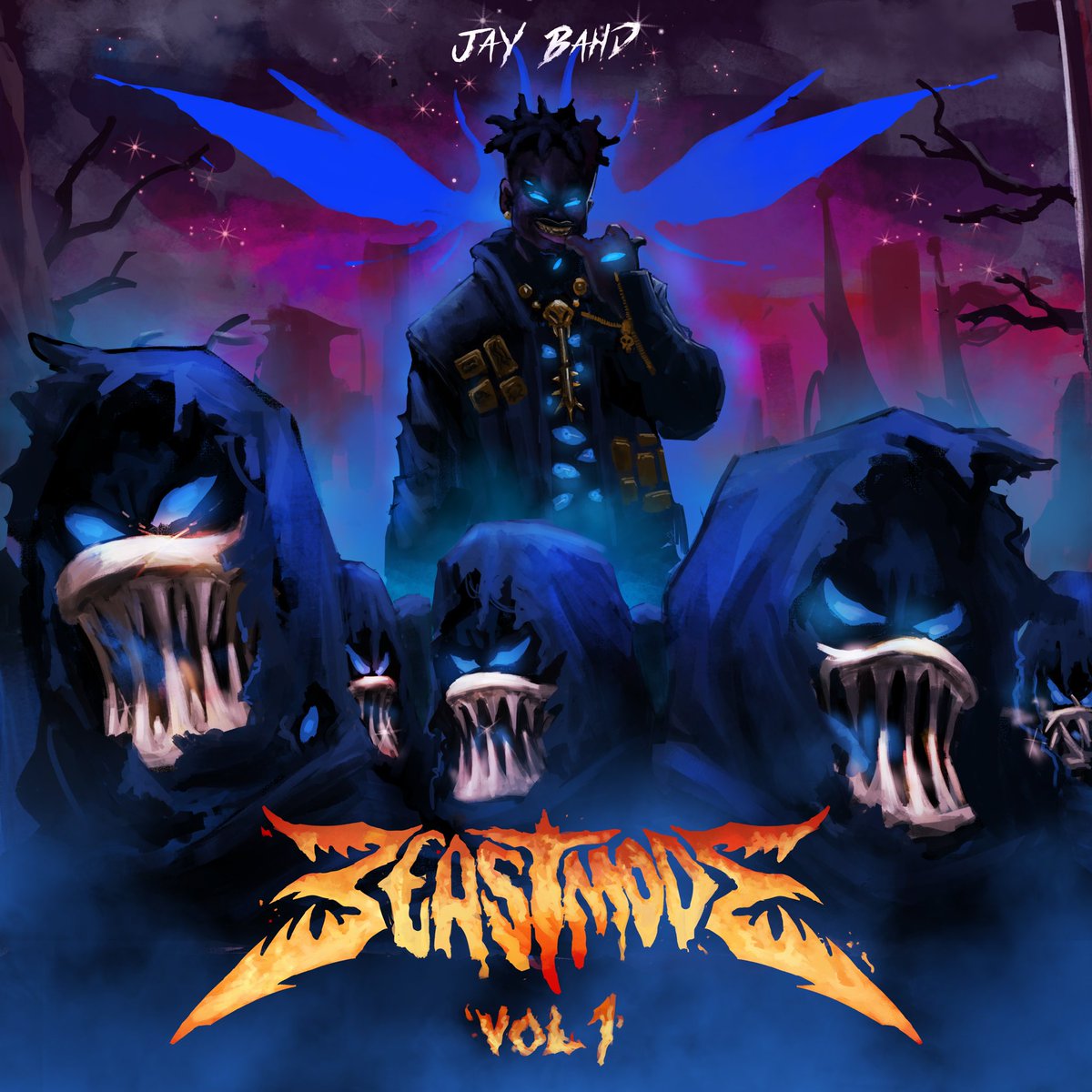 MusicTalksHQ's tweet photo. 🚨 ALBUM ANNOUNCEMENT 🚨

Jay Bahd is back! 👿🔥 new upcoming album #BeastModeVol1 💿

Strictly Asakaa vibes — it’s demon o’clock 🕰️
📅 Out April 17, 2026

🎨 Artwork by @feoisugly

#JayBahd #BeastModeVol1 #Asakaa #NewAlbum #GhanaMusic #shatta #chelsea #Mancity https://t.co/dJvlDwOjNd