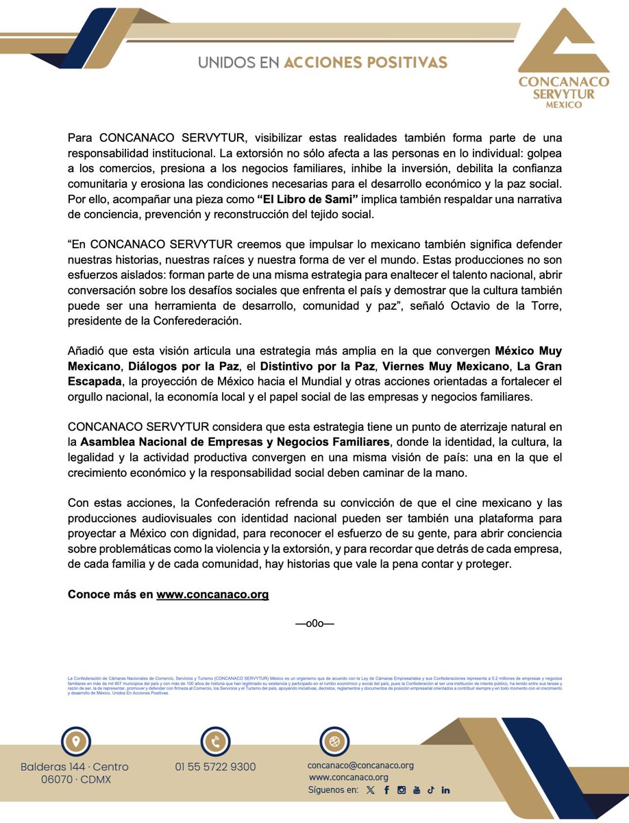 CONCANACO SERVYTUR tweet media