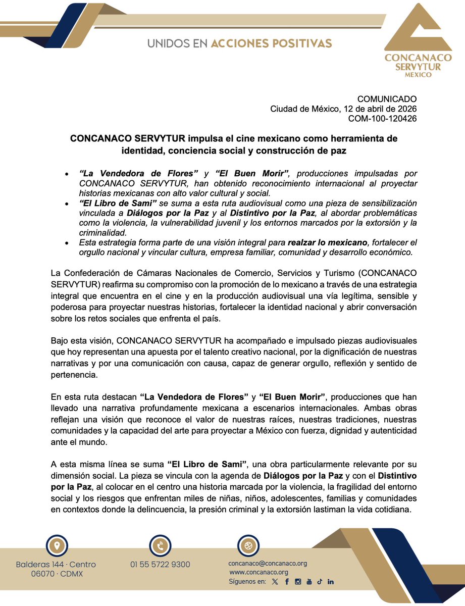 CONCANACO SERVYTUR tweet media