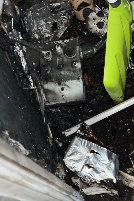 lets_frey's tweet photo. An item on my Throne wishlist just got fully funded: Staying at a hotel because my room is filled with smoke and broken glass from an electrical fire. Thank you! https://t.co/DPoE3SIcYZ #Wishlist #throne https://t.co/EIbGnfUmFH