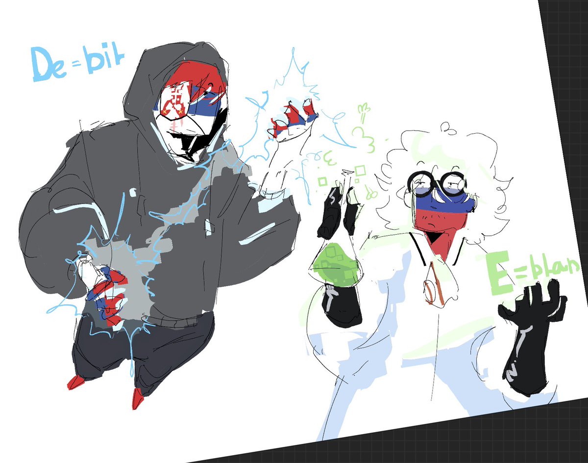 It is really happening 
#countryhumans #serbrus #russerb #countryhumansrussia #countryhumansserbia