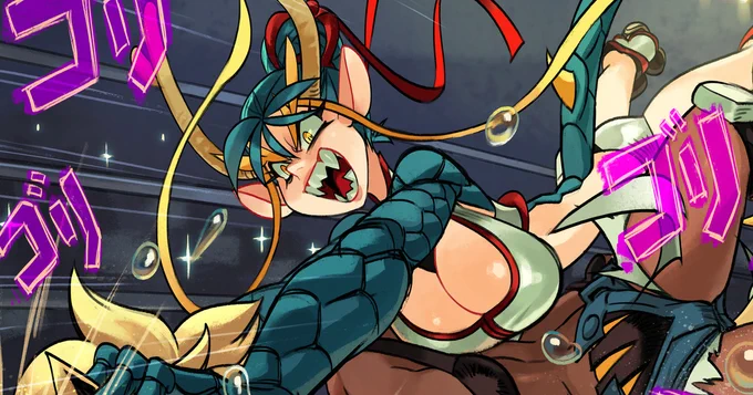 March's UMA-themed illustration is up now! Also, this month's illustration poll is running! (This month's theme is "A'peril")