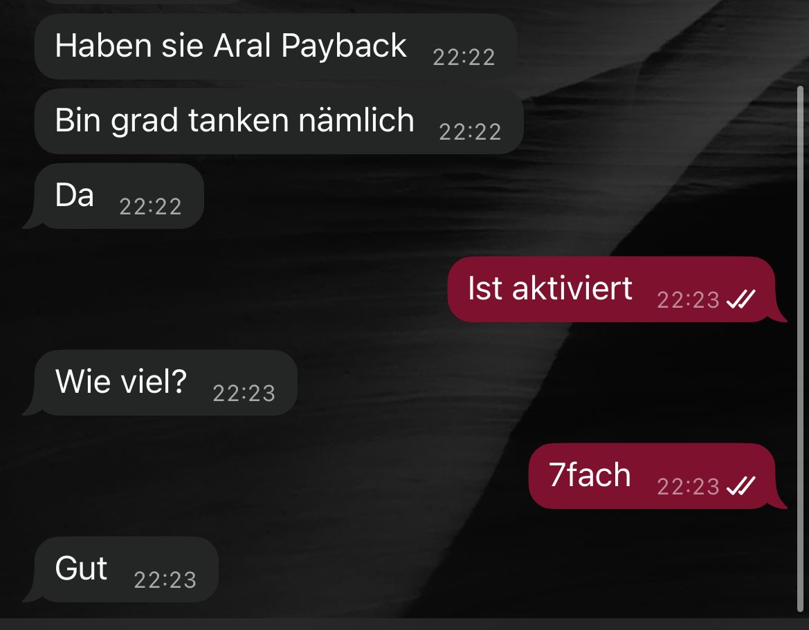 Dachte Der Mann weiß wie’s geht 
…Er hat vergessen die Karte zu scannen