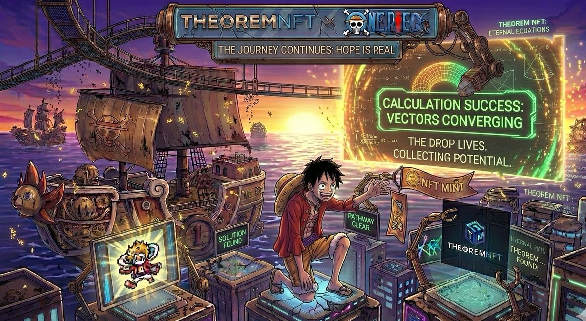 luffycrypts's tweet photo. There's hope even if it's a second left, Luffy is still here for @TheoremNFT , there's nothing better for the community than this treasure, here till the very end 🔥
@ofalamin #TheoremRemix https://t.co/8gklyCwxon