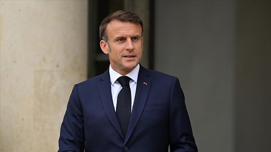 RpsAgainstTrump's tweet image. French President Emmanuel Macron:

“I just held a meeting with Peter Magyar to congratulate him on his victory in Hungary!

France salutes a victory of democratic participation, of the Hungarian people's attachment to the values of the European Union, and for Hungary in Europe.