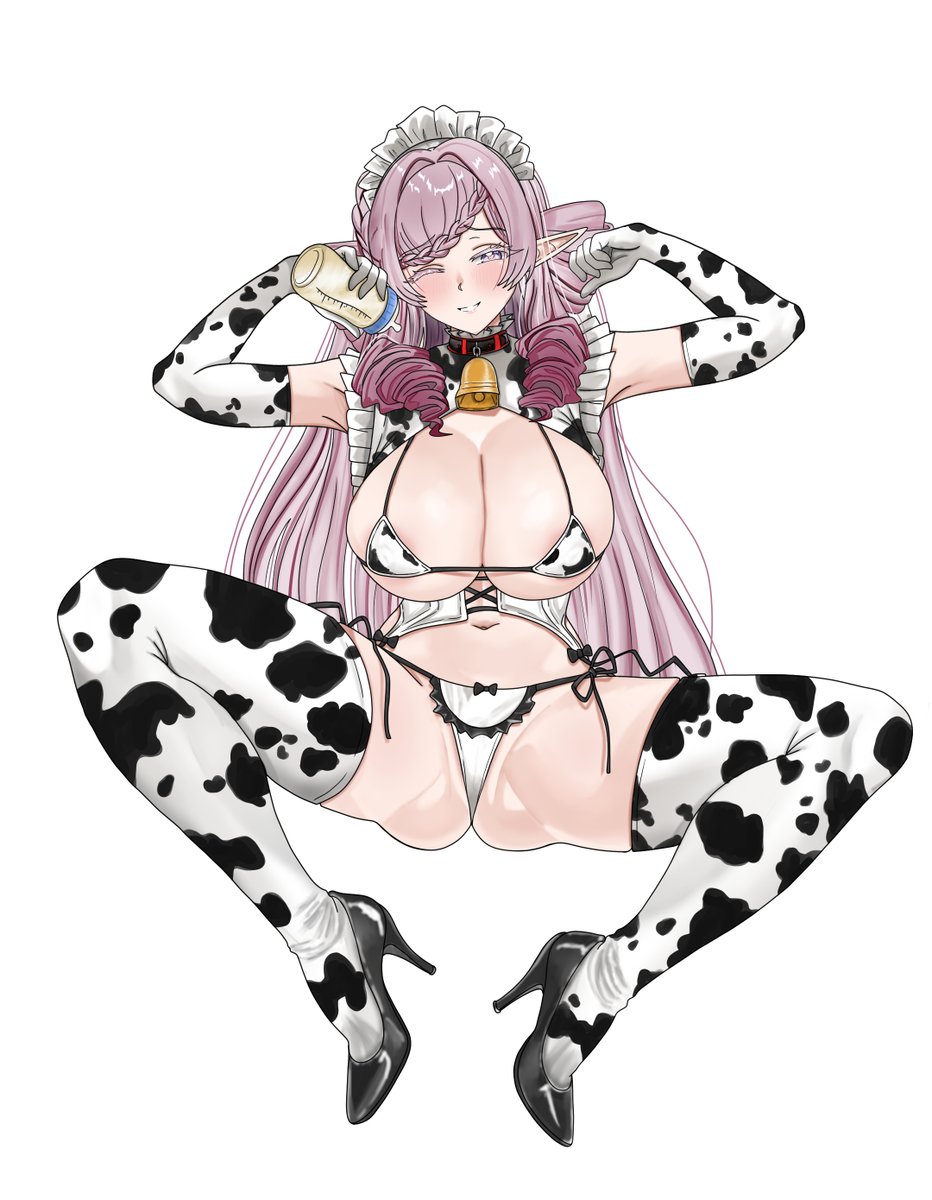 When you tell <a href="/MaliceEvermore/">Malice Evermore ⏳👁️ Phase Connect</a> she's legend-dairy! 

Malice Evermore Cowkini ⏳🐮

#MaliceGallery