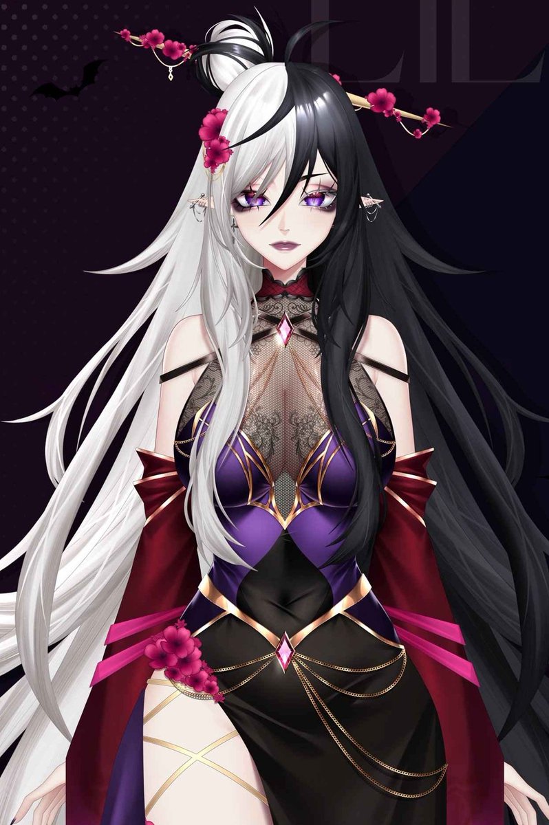 mistic_mary's tweet image. Desenhando VTubers como dragões #68 (@Lilih_Twilight) #fanarts #VTuberBR #art