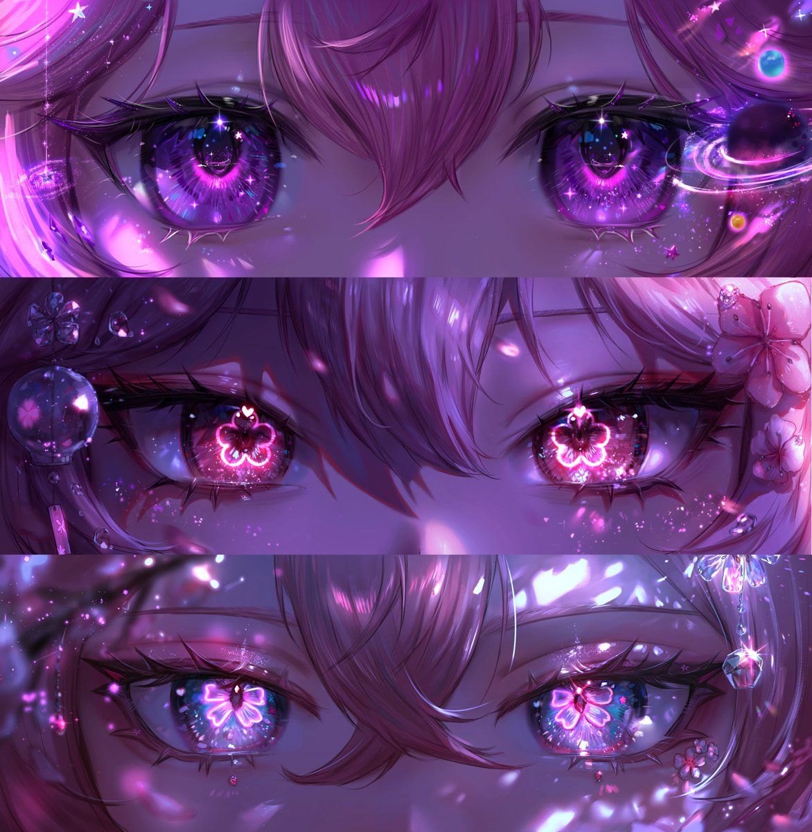 c_nastik's tweet image. spring themed fullrender eye banner auction
💜
info below