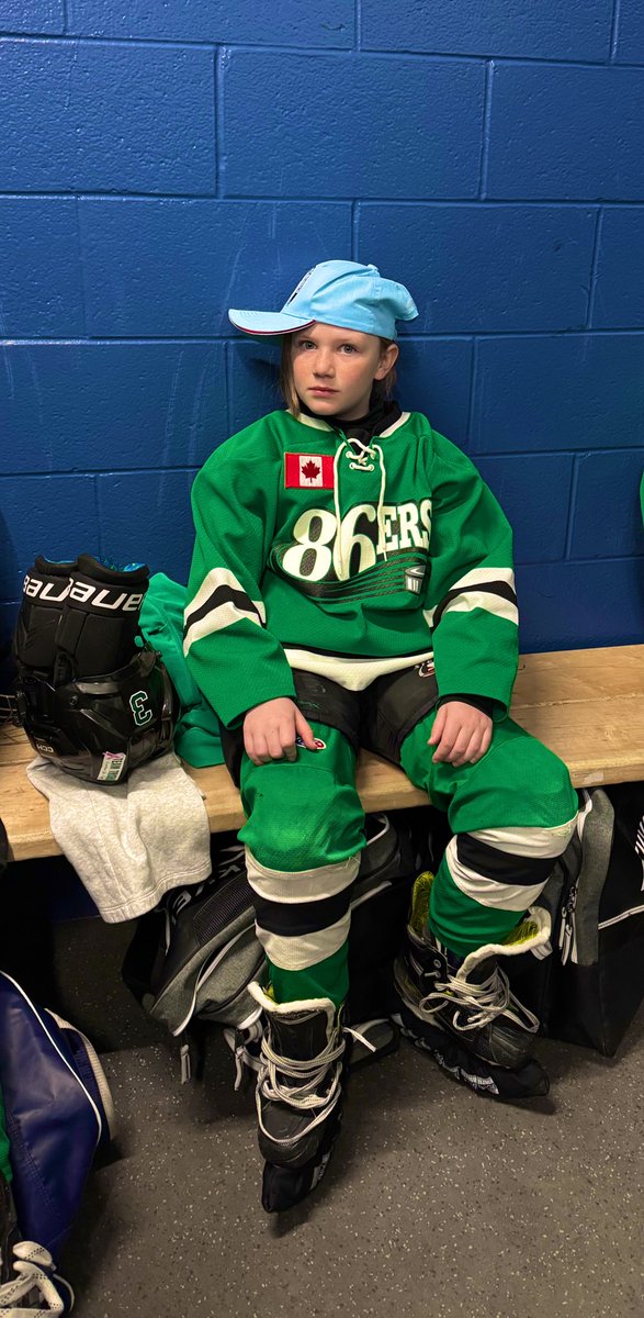 MdMcLean1's tweet image. Super Proud of this animal and her U11B 86ers Hockey Team for winning provincials this weekend! Fire Truck Ride at 5:30 in Lucknow!  #ProudDad