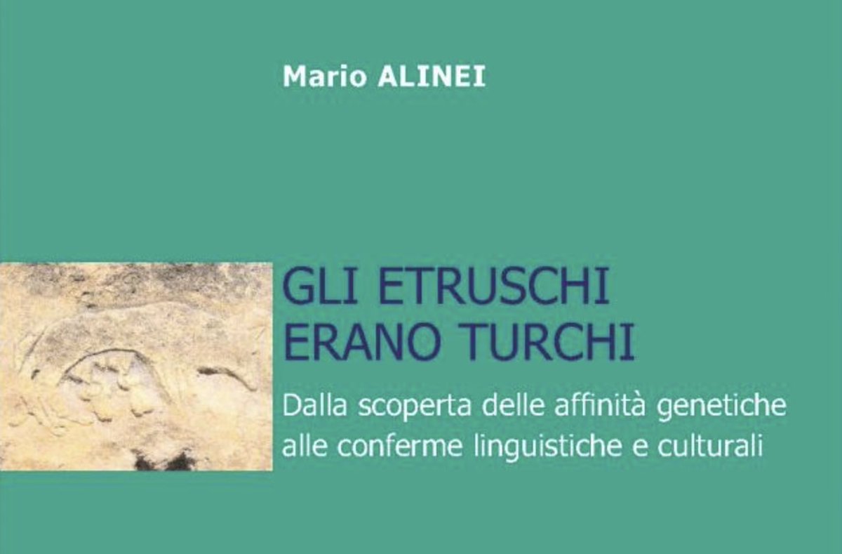Prof Mario Alinei, Etrüsklerin Türk kökenli olduğunu kanıtladı.

Etrüskler Türk’tü: Genetik Yakınlıkların Keşfinden Dilbilimsel ve Kültürel Doğrulamaya