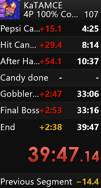 Pink_Sal5's tweet photo. On this day, Team Wheelers achieved the FIRST EVER sub-40 in 4-player 100% Kirby &amp; the Amazing Mirror!!! #speedrunning 😍

TEAM:
Sal
hal
Bup
やきめえ (yakimee)

GGs, guys!!! 😍 https://t.co/0AgCDFdMoF