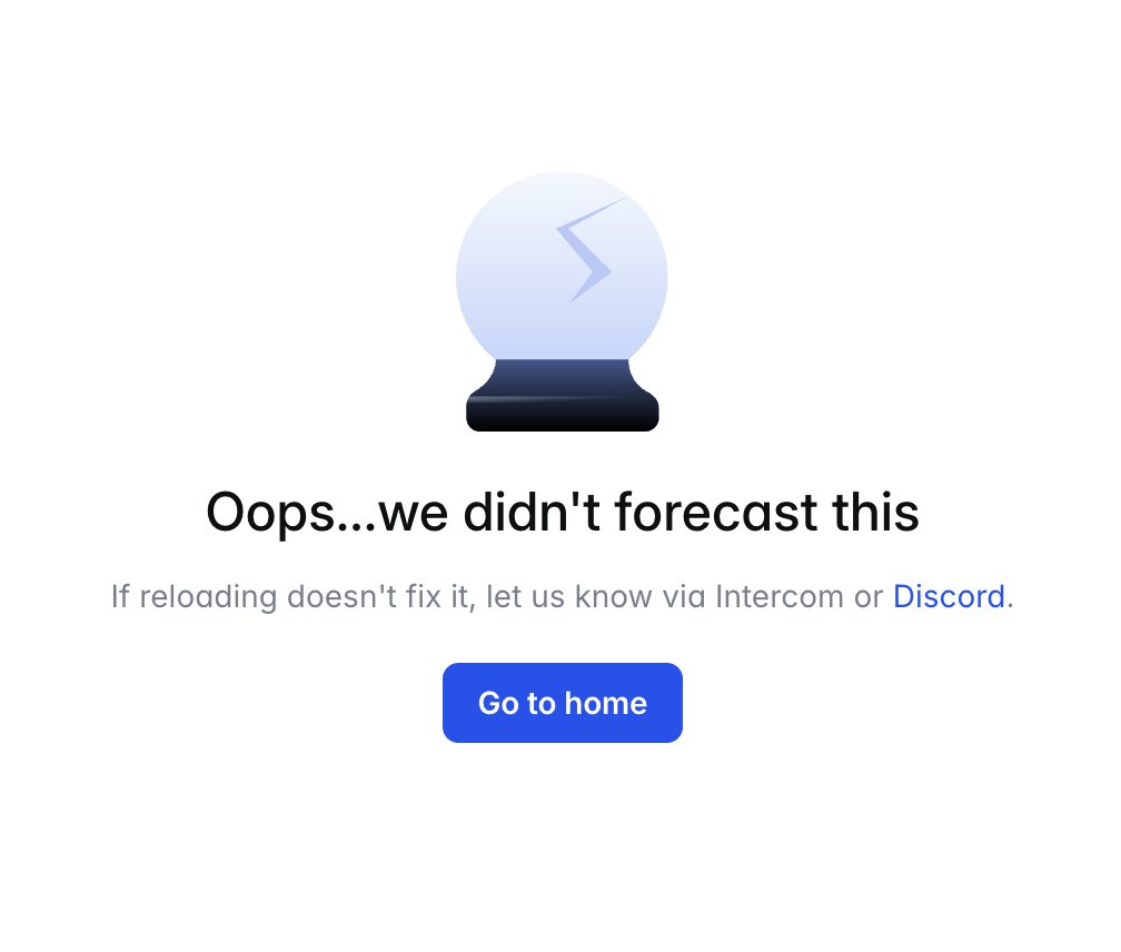 Gaknab's tweet photo. Anyone knows what to do with this issue on polymarket?
When i try to click on my portfolio i get this message https://t.co/PNjhZFtVPM