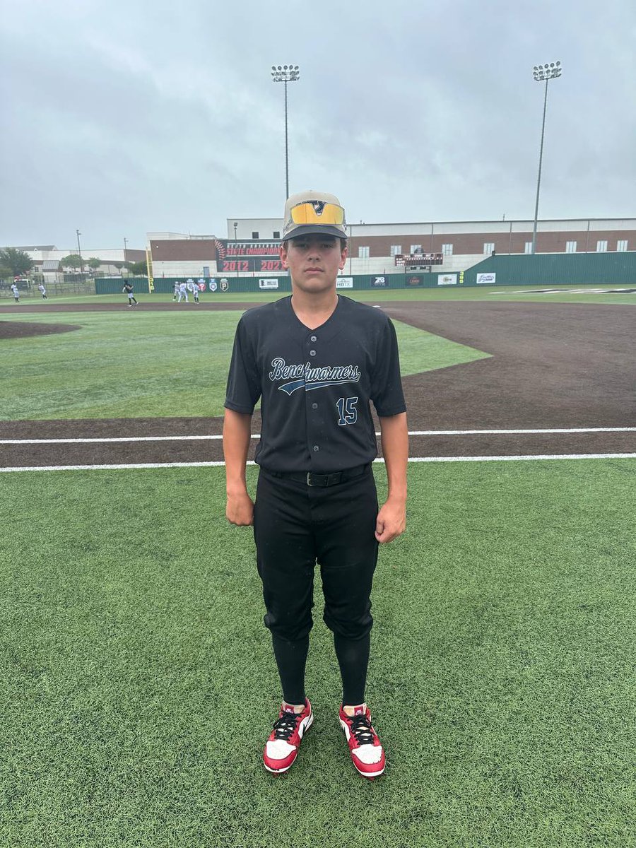 F: Benchwarmers 8, Prosper Missions Gray 5
PoG: Bryson McClain 1-3, 2B, 2 RBI | 1 IP, 0H, 2K 

#FiveToolTexas20Championships