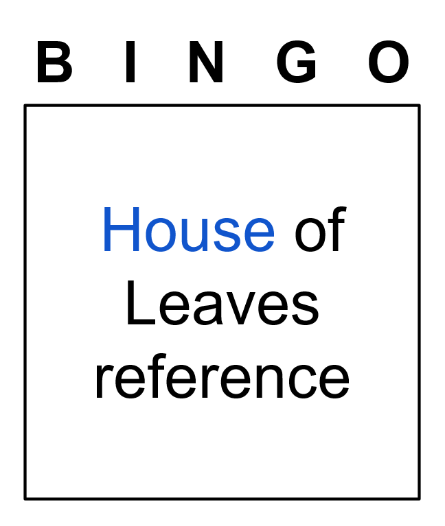 glasstoasttt's tweet image. my bingo card for the Backrooms movie
ALL IN ON THE #HOUSE