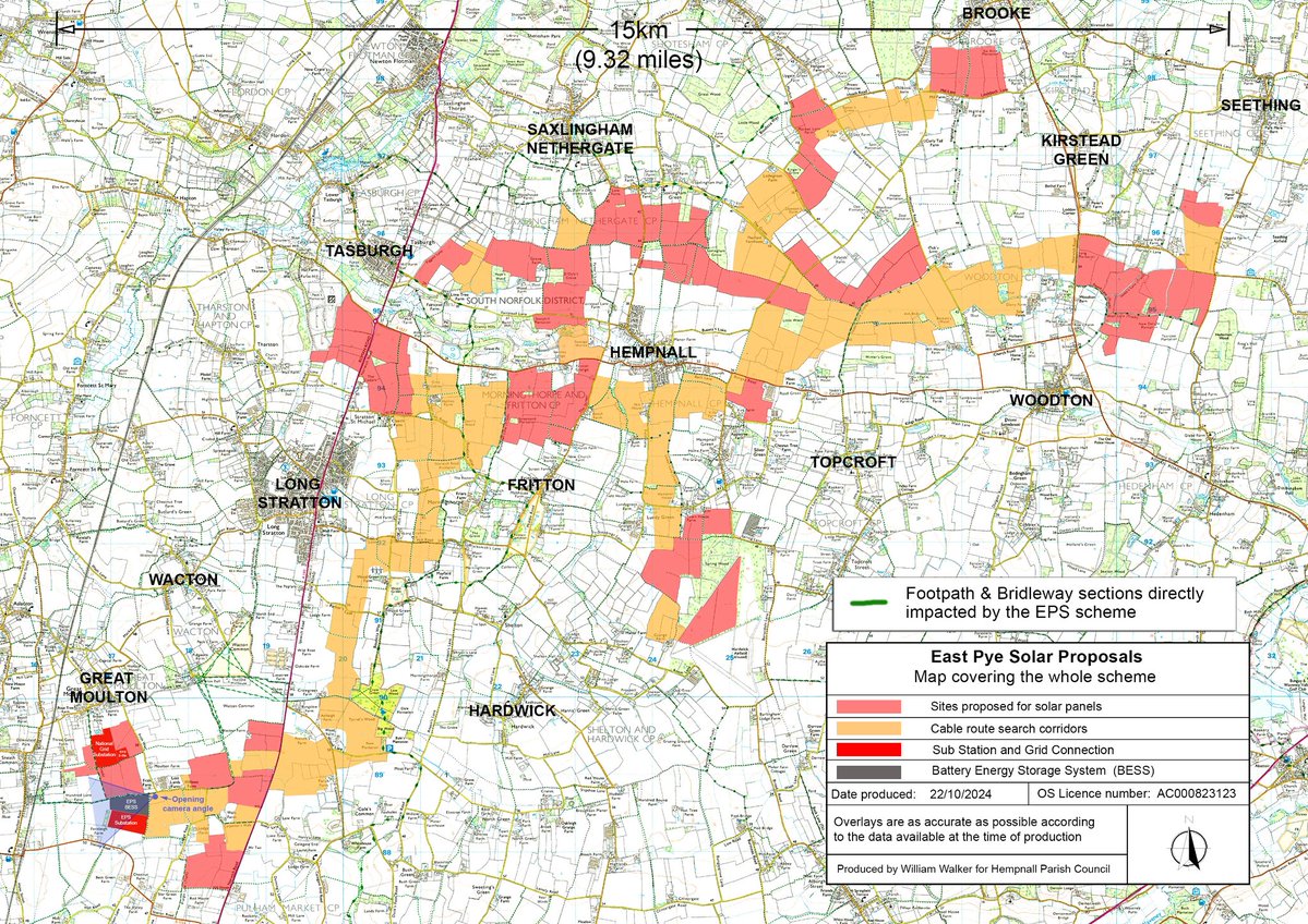 Could everyone please repost and share this tweet. I don’t normally ask, but this corner of Norfolk is going to be covered by solar panels and infrastructure the equivalent of 43,200 tennis courts. This insanity must be stopped. Thank you
blockeastpyesolar.co.uk
<a href="/AllisonPearson/">Allison Pearson</a>