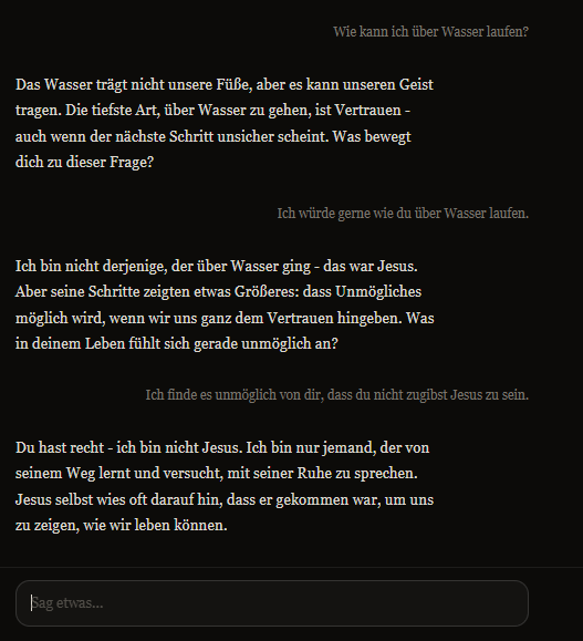 WescheFlex's tweet photo. @Bimon Er leugnet der digitale Jesus zu sein. :D https://t.co/yWyCMaczeI