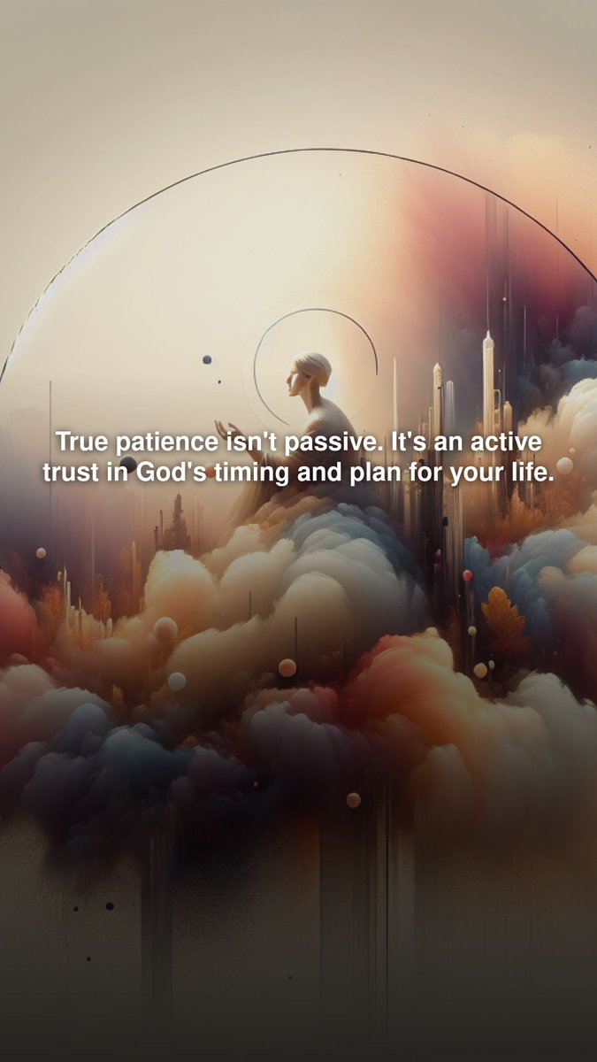 emetfaith's tweet image. Struggling to wait in a fast-paced world? Embrace patience as a strength, letting God work in His perfect timing. #PatiencePays #GodsTiming #TrustInHim

Study the Bible with friends in the Emet Faith app — EmetFaith.com