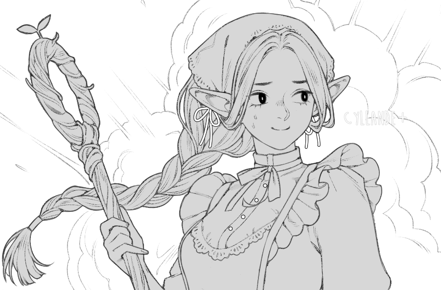 Maid Marcille 🖤 #WIP