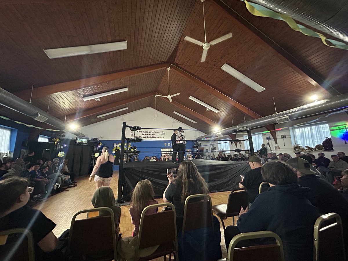 Thank You <a href="/NEPWOverdrive/">NewEraProWrestling</a> for the invitation last night, a very fun first time experience. Congratulations on 2 Years!

#WrestlingTwitter #ProWrestling #Broadcaster