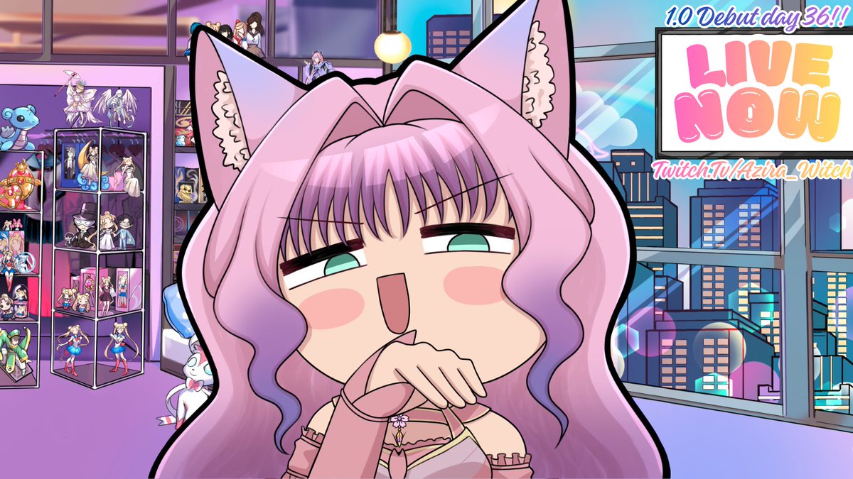 azira_witch's tweet photo. LIVE MEOW!!

1.0 MODEL DEBUT Day 36! 

Ever want to get a mod yelling about you....Start stream earlier...

 https://t.co/voI9SLGH3d

#vtuber #brat https://t.co/bDuuVtisfe