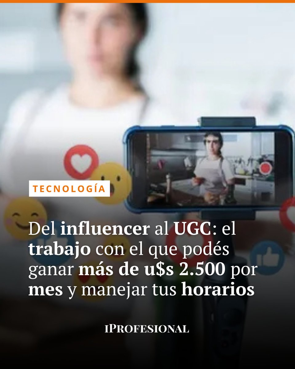 iProfesional's tweet image. 📱 Creadores ya cobran desde $2 millones por campaña.

🔗 Leé la nota 👉🏼 mrf.lu/bP8D

#CreadoresDeContenido #MarketingDigital #Argentina