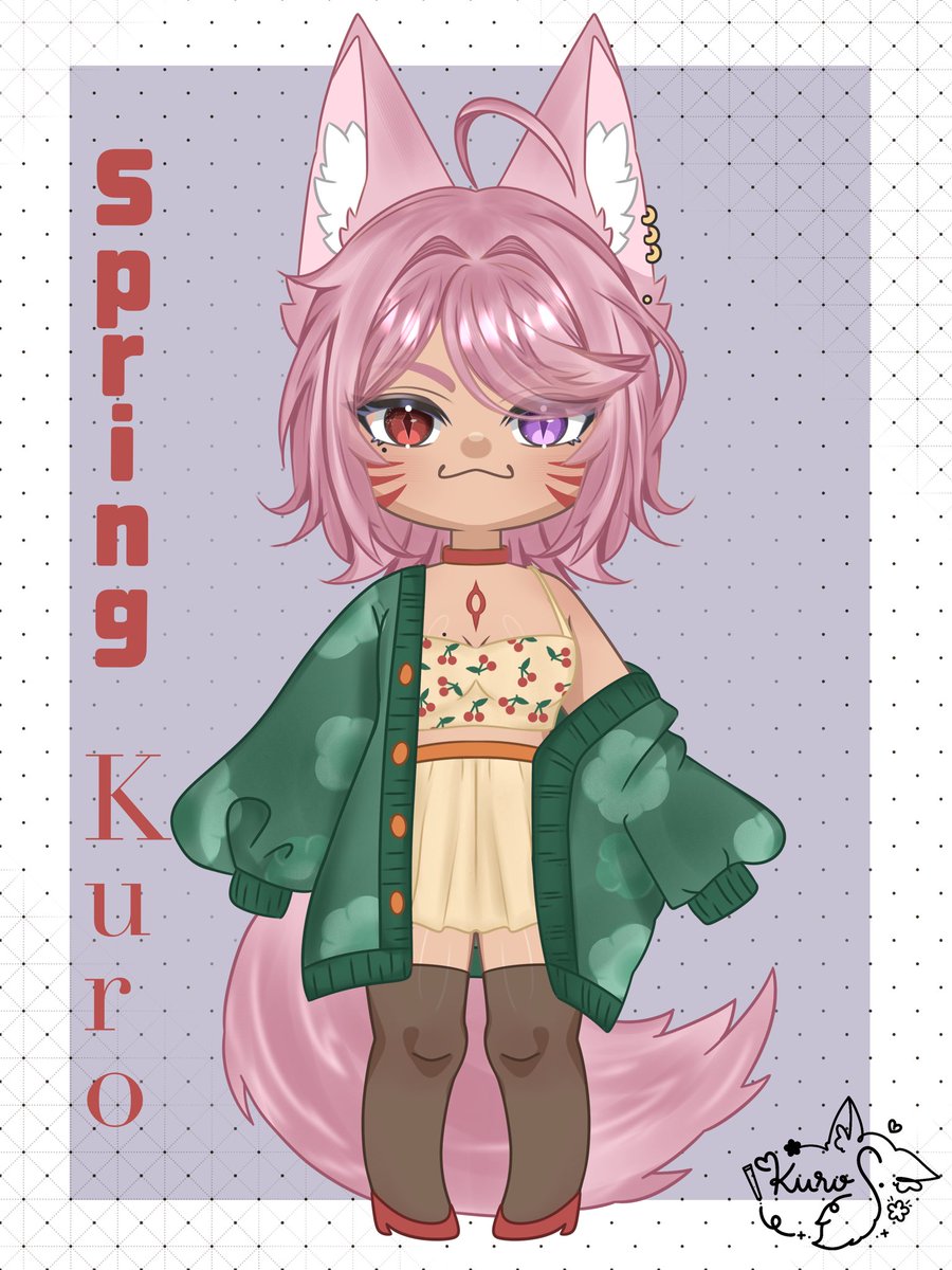 Short hair Kurooooooo✨ Which Kuro looks better? tehee ✨🦊